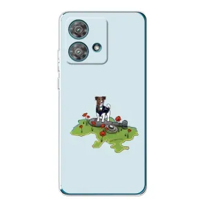 Чехлы с картинкой собаки Патрон для Motorola Edge 40 Neo (AlphaPrint) (Сапер Пес)