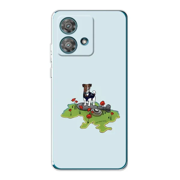 Чехол с принтом «Сапер Пес» для Motorola Edge 40 Neo