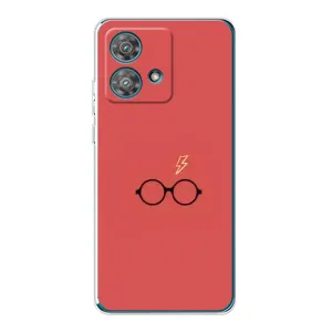 Чохли з Гаррі Поттером для Motorola Edge 40 Neo (AlphaPrint) (шрам та окуляри)