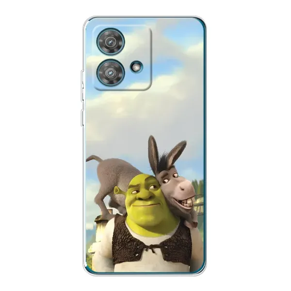 Чохол з принтом «Шрек та Осел» для Motorola Edge 40 Neo