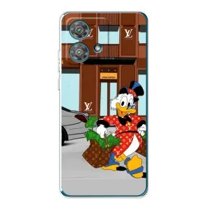 Чехлы для Motorola Edge 40 Neo - Скрудж МакДак Louis Vuitton (PREMIUMPrint)