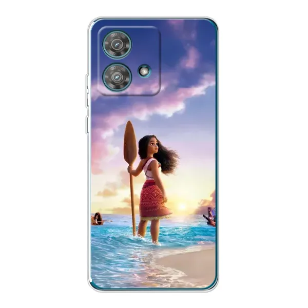 Чохол з принтом «Моана з веслом» для Motorola Edge 40 Neo