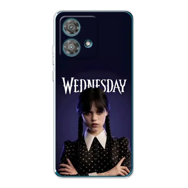 Чохол з принтом «Wednesday» для Motorola Edge 40 Neo