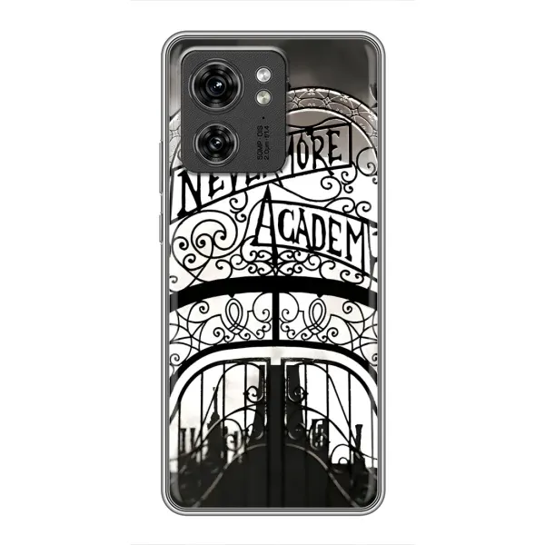 Чехол с принтом «Ворота Академии Невермор» для Motorola Edge 40 Pro Чехол с принтом «Ворота Академии Невермор» для Motorola Edge 40 Pro