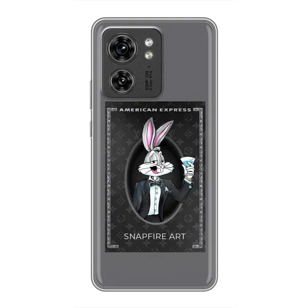 Чехол с принтом «Бакс Бани LV» для Motorola Edge 40 Pro