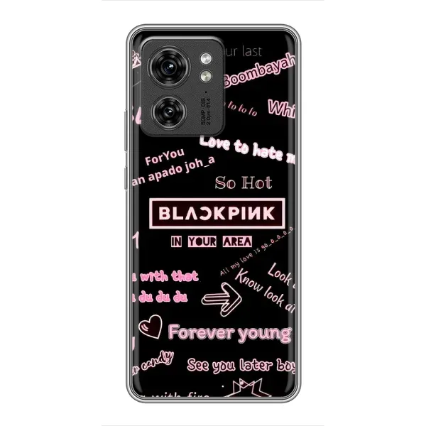 Чехол с принтом «BLACKPINK» для Motorola Edge 40 Pro