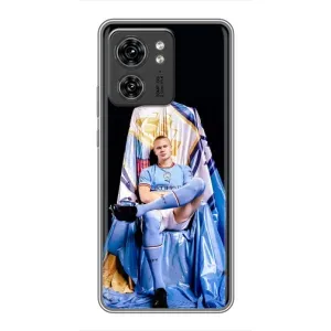 Чохли з футболістом Ерлінг Холанд для Motorola Edge 40 Pro (AlphaPrint) (футболіст Холанн)