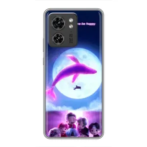 Чехлы BTS для Motorola Edge 40 Pro (AlphaPrint) (КИТ BTS)