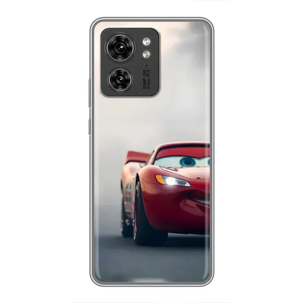 Чехол с принтом «Скоростной Маквин» для Motorola Edge 40 Pro