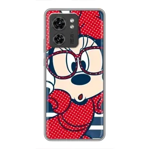 Эксклюзивный чехол для Motorola Edge 40 Pro (AlphaPrint - Мультяшные) (Маус в очках)