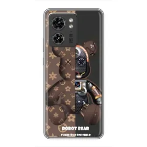 Круті Чохли Луі Віттон для Motorola Edge 40 Pro (AlphaPrint) (Ведмідь Луі Вітон)