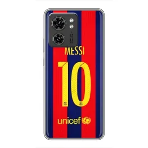 Чехлы Месси для Motorola Edge 40 Pro (AlphaPrint) (Messi Barca 10)