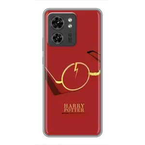 Чехол с принтом «очки Гарри» для Motorola Edge 40 Pro