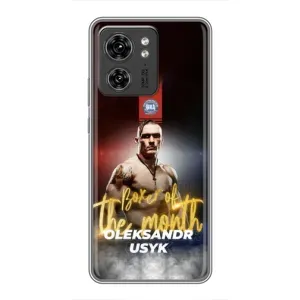 Чохол з принтом «Olexandr Usyk» для Motorola Edge 40 Pro