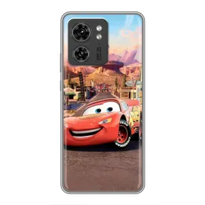 Силиконовый чехол Маквин для Motorola Edge 40 Pro (Радиаторный Спрингс Маквин)