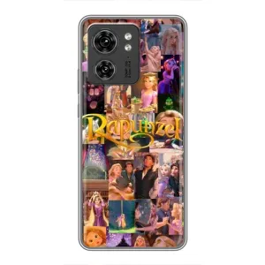 Чехол Рапунцель для Motorola Edge 40 Pro (Коллаж Рапунцель)