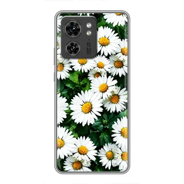 Чехол с принтом «Ромашки» для Motorola Edge 40 Pro