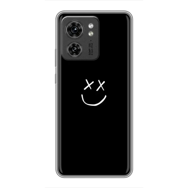 Чехол с принтом «Смайл» для Motorola Edge 40 Pro