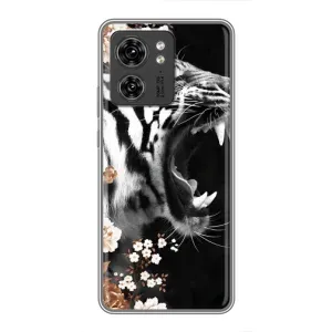 Чехлы с картинками животных Motorola Edge 40 Pro (Стильный ТИГР)