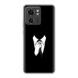 Чехол для Мото Ейдж 40 Про - (AlphaPrint) с печатью (ТОП продаж) (Стиляга)