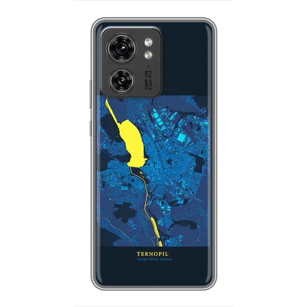 Чехол с принтом «Тернополь» для Motorola Edge 40 Pro