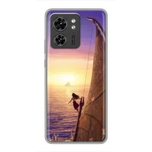 Чехол с мультфильмом Моана Motorola Edge 40 Pro (Закат Ваяна)