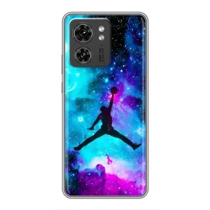 Чехлы для Motorola Edge 40 Pro - с картинкой JORDAN (AlphaPrint) (Яркий Джордан)