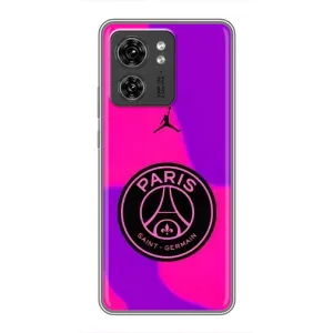 Чохли PSG для Motorola Edge 40 Pro (AlphaPrint) (яскравий ПСЖ)