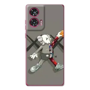 Чохли для Motorola Edge 50 Fusion - Bearbrick Louis Vuitton (PREMIUMPrint) (Беарбрік Джордан)