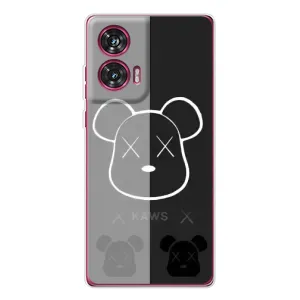 Чохли для Motorola Edge 50 Fusion - Bearbrick Louis Vuitton (PREMIUMPrint) (БеарБрік очі)