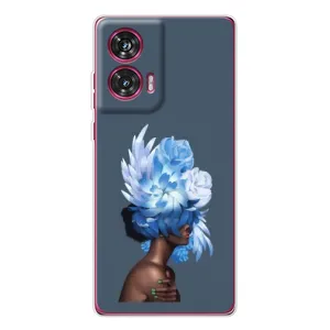 Чехлы (ART) Цветы на Motorola Edge 50 Fusion (VPrint) (Квіти на голові)