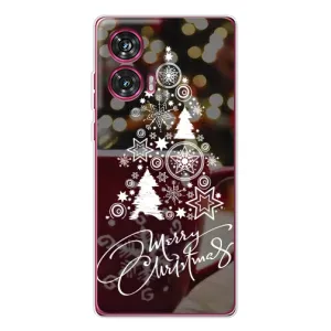 Рождественские Чехлы для Motorola Edge 50 Fusion (VPrint) (Елочка узорная)