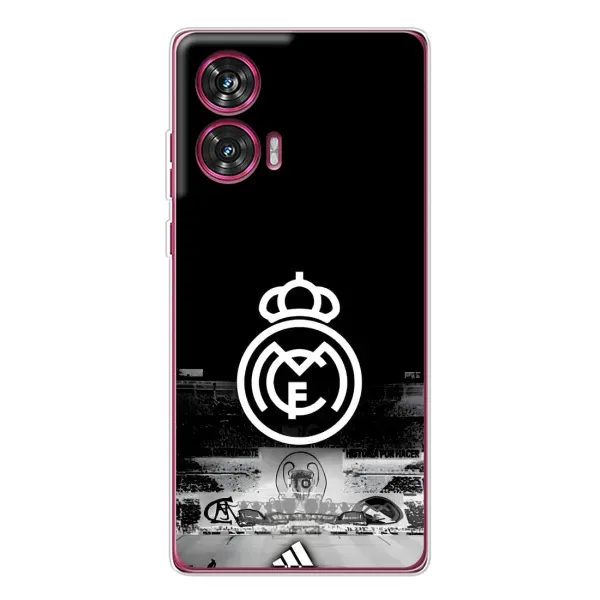 Чехол с принтом «эмблема Реал Мадрид» для Motorola Edge 50 Fusion