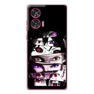 Чехлы Персонажи Аниме Наруто для Motorola Edge 50 Fusion (AlphaPrint) (Глаза Anime)