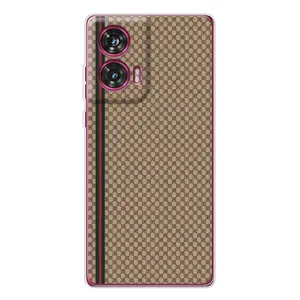 Чохли GUCCI для Моторола Едж 50 Ф'южн (AlphaPrint) (Гуччі полоса)