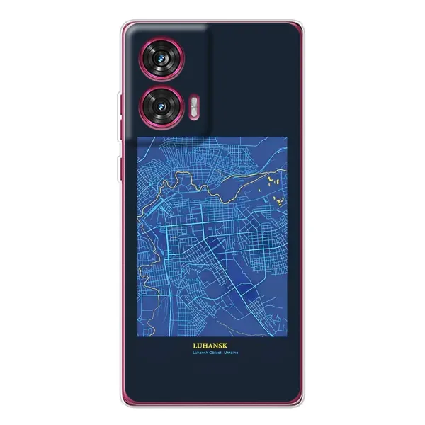 Чехол с принтом «Гуганск» для Motorola Edge 50 Fusion