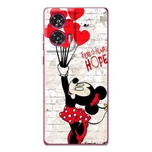 Чохол Disney Mouse Motorola Edge 50 Fusion (PREMIUMPrint) (Heart Minni)