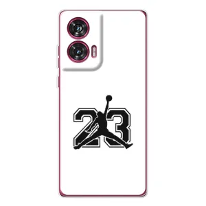 Чехлы для Motorola Edge 50 Fusion - с картинкой JORDAN (AlphaPrint) (Jordan 23)