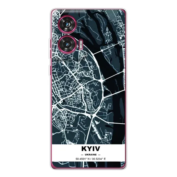 Чехол с принтом «Киев» для Motorola Edge 50 Fusion