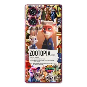 Чохол Зоотрополіс на Motorola Edge 50 Fusion (Постер Зоотрополіс)