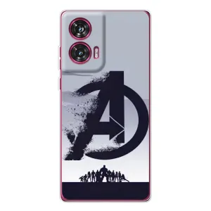 Чехлы с героями Марвел Motorola Edge 50 Fusion (VPrint) (Команда А)