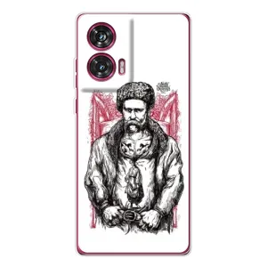 Чехлы для Motorola Edge 50 Fusion с принтом Тараса Шевченко (AlphaPrint) (Козак Шевченко)