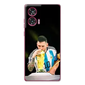 Чохли для Motorola Edge 50 Fusion (Leo чемпіон) (AlphaPrint) (Кубок Мессі)