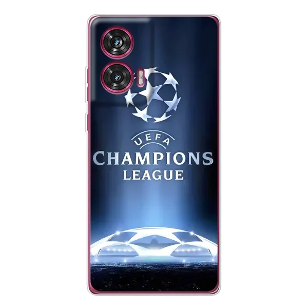 Чехол с принтом «Лига чемпионов» для Motorola Edge 50 Fusion