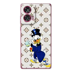 Чехли для Motorola Edge 50 Fusion - Скрудж МакДак Louis Vuitton (PREMIUMPrint) (Макдак на стилі)
