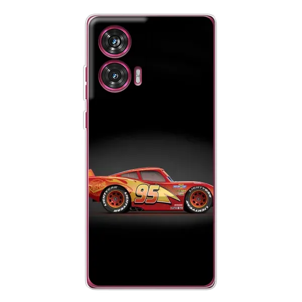 Чохол з принтом «Маквін номер 95» для Motorola Edge 50 Fusion
