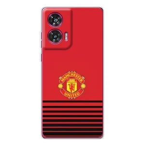 Чехол Манчестер Юнайтед для Мото Ейдж 50 Фьюжен (AlphaPrint) (manchester united)