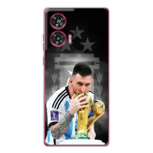 Чохли для Motorola Edge 50 Fusion (Leo чемпіон) (AlphaPrint) (Мессі Чемпіон)