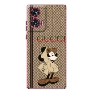 Чохли GUCCI для Моторола Едж 50 Ф'южн (AlphaPrint) (Mickey GUCCI)
