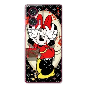 Чохол Disney Mouse Motorola Edge 50 Fusion (PREMIUMPrint) (Мінні peace)